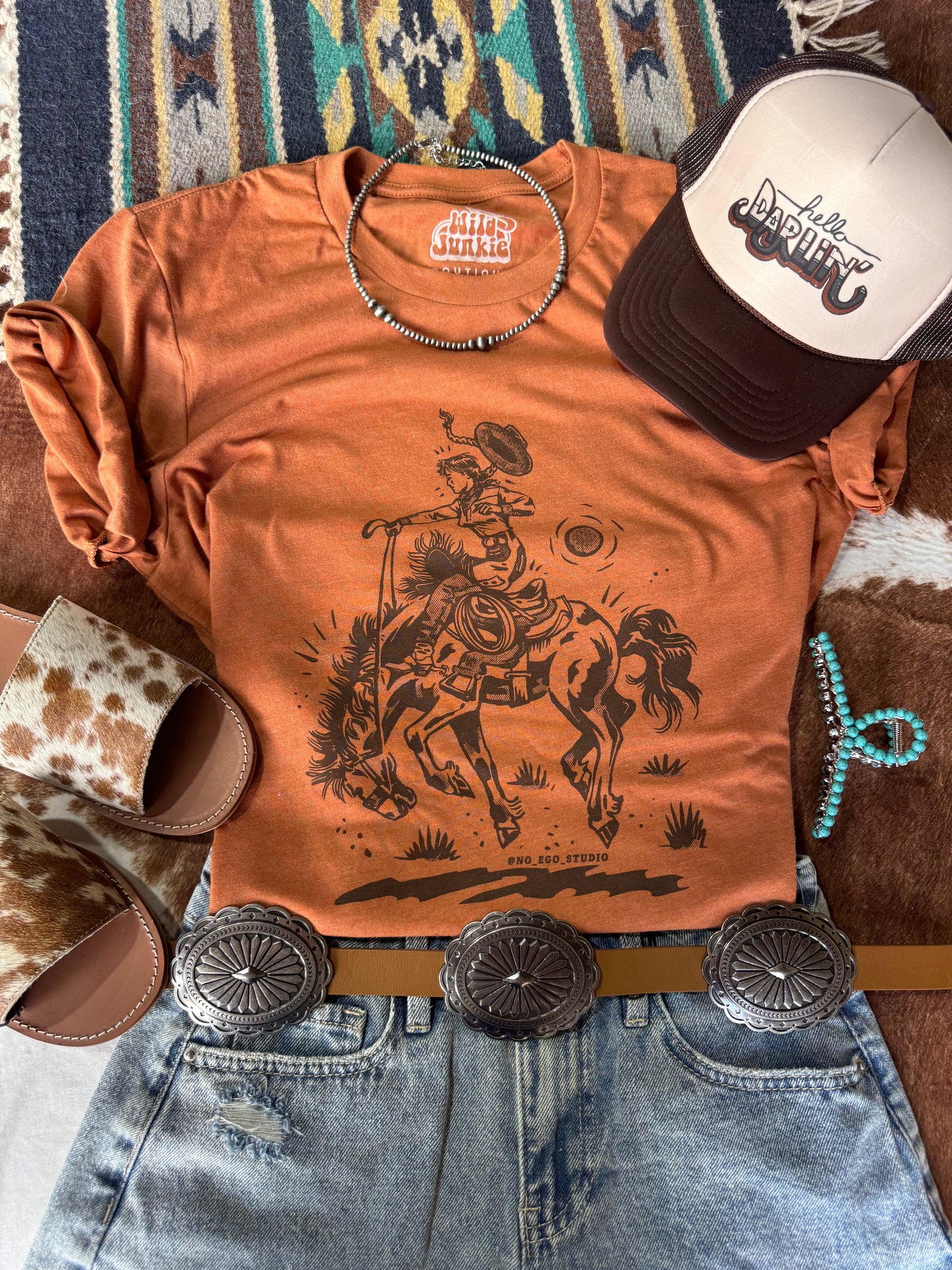 Cowgirl Rider Graphic Tee