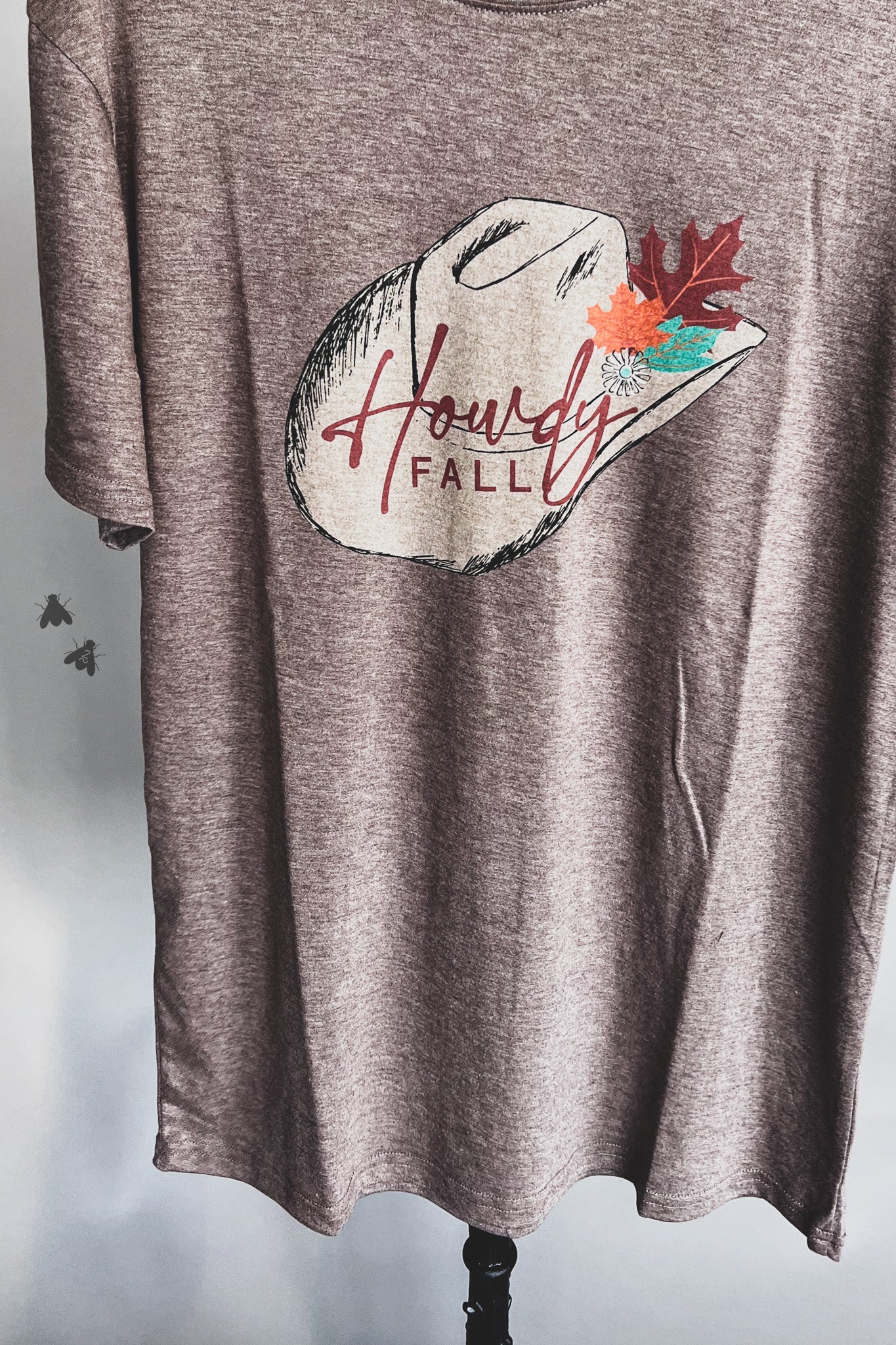 HOWDY FALL TEE  [S ONLY]