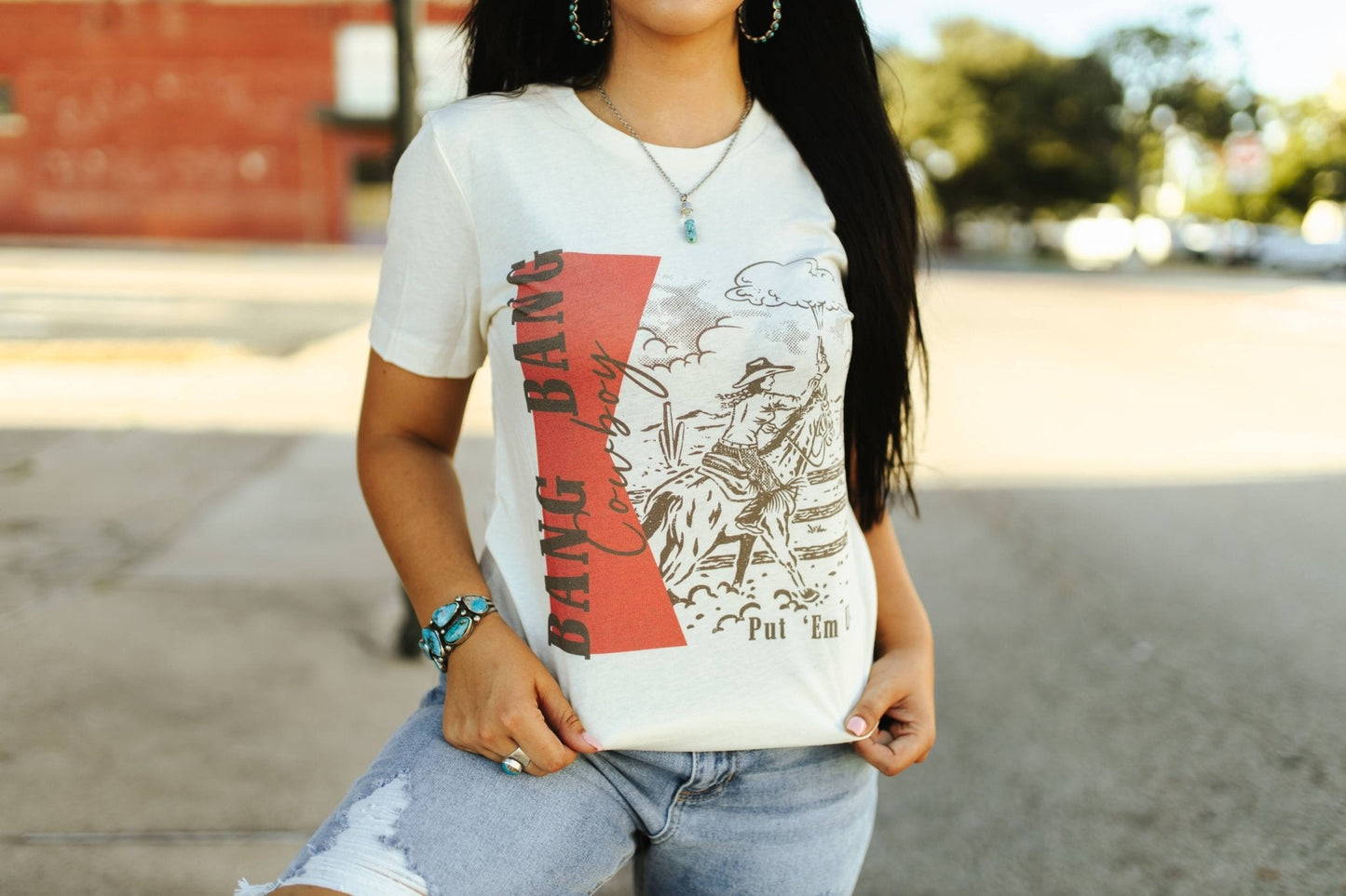 Bang Bang Cowboy Graphic Tee