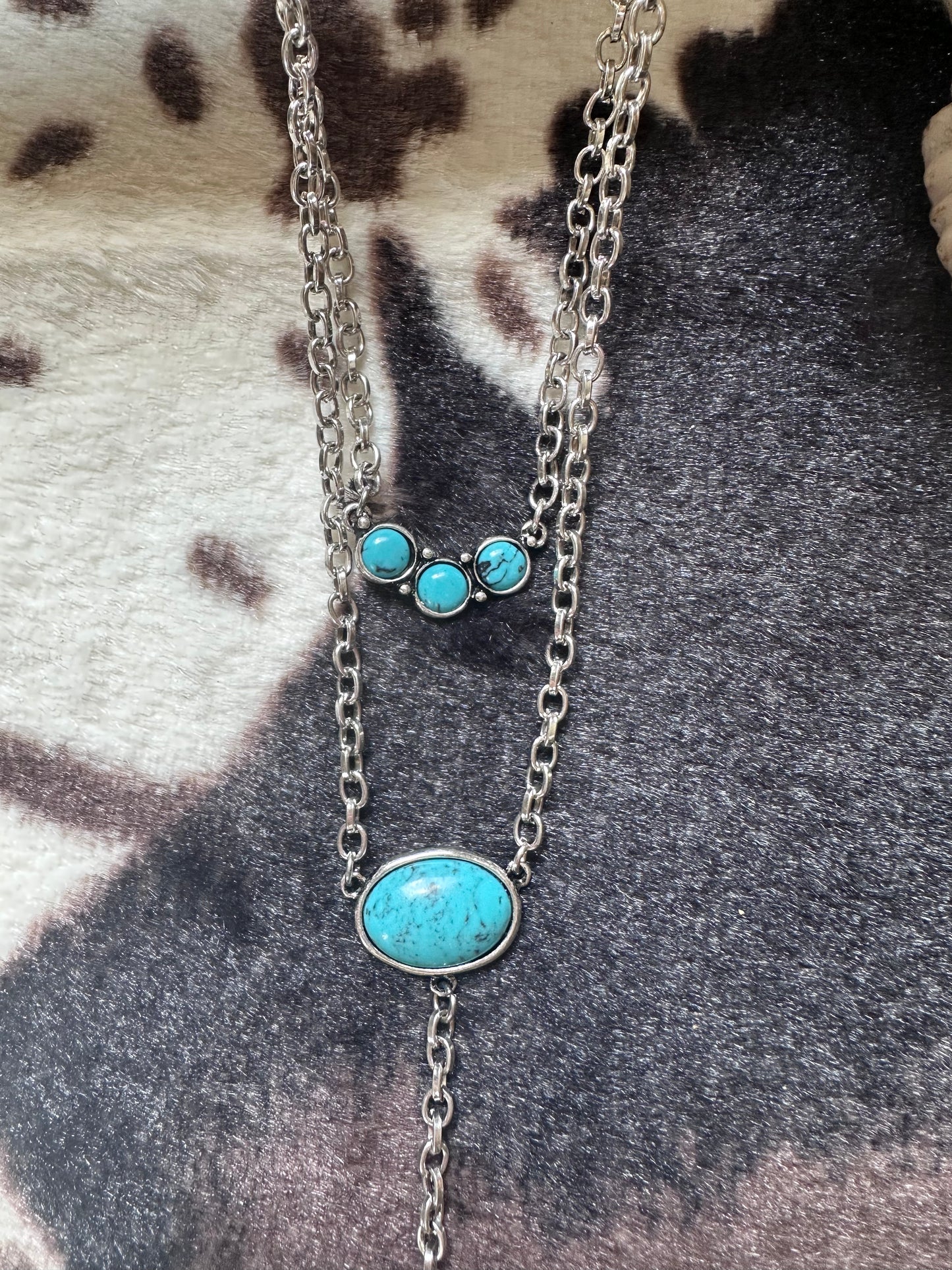 Layered Lariat Necklace