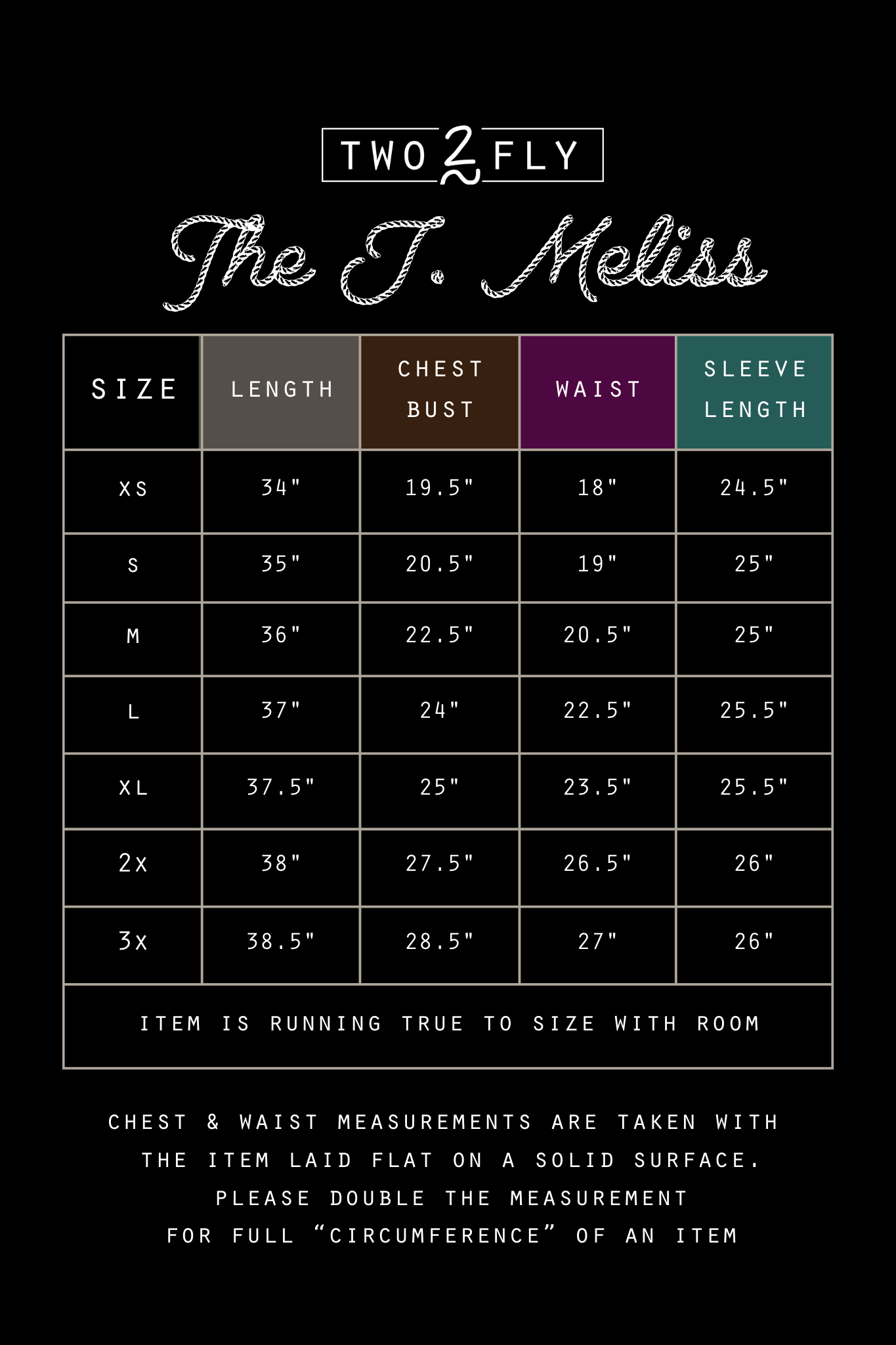 THE J MELISS [2X-3X ONLY]