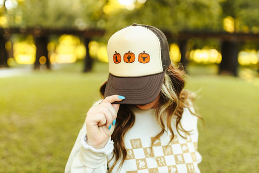 Western Pumpkins Trucker Hat