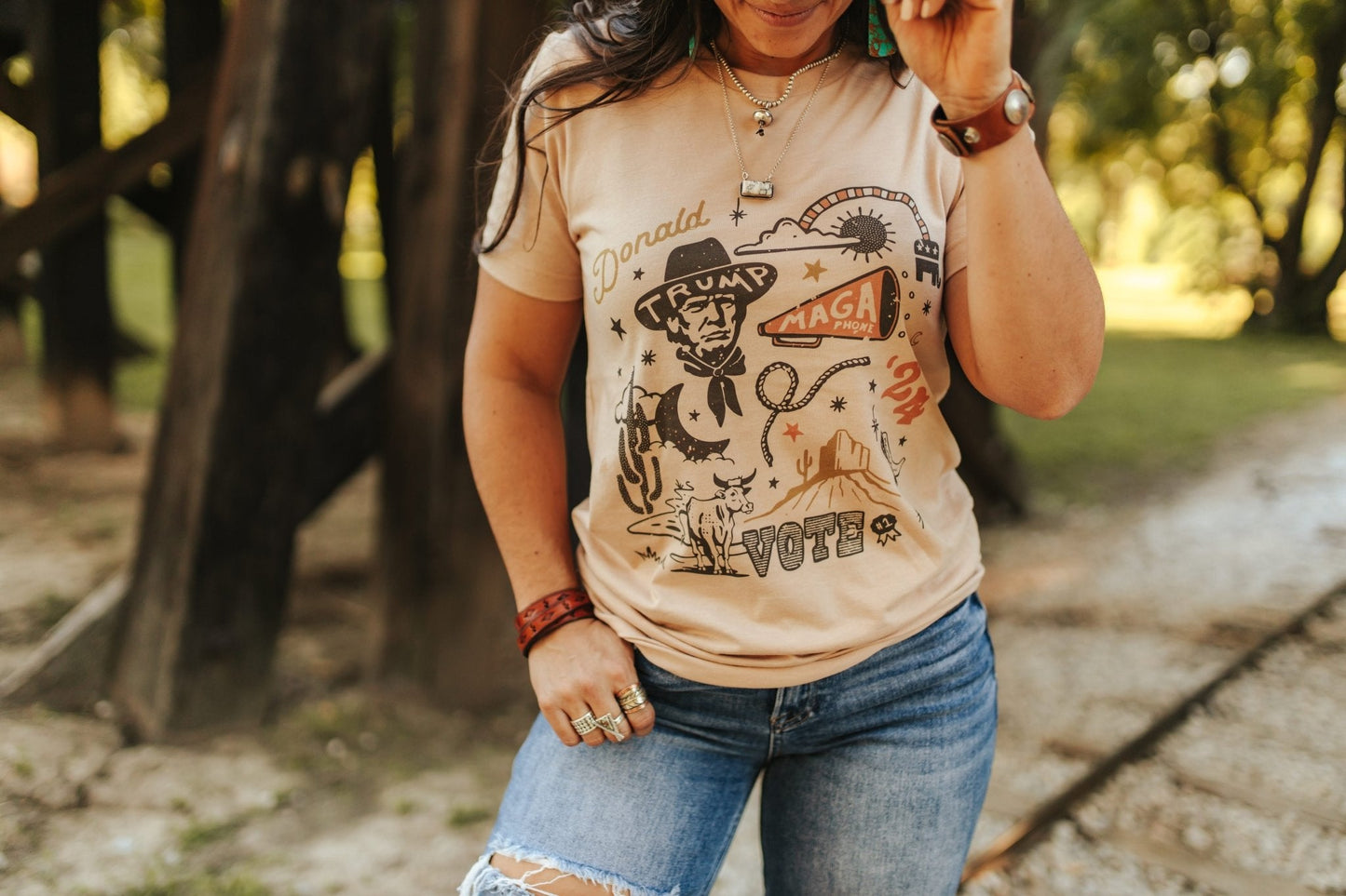 Wild West Trump Graphic Tee